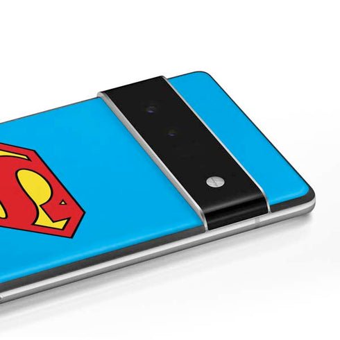 DC Comics Superman Official Logo Google Pixel 6 Pro Skin